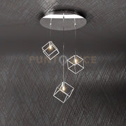 FRAME SOSPENSIONE TONDA 3 LUCI 1125-S3