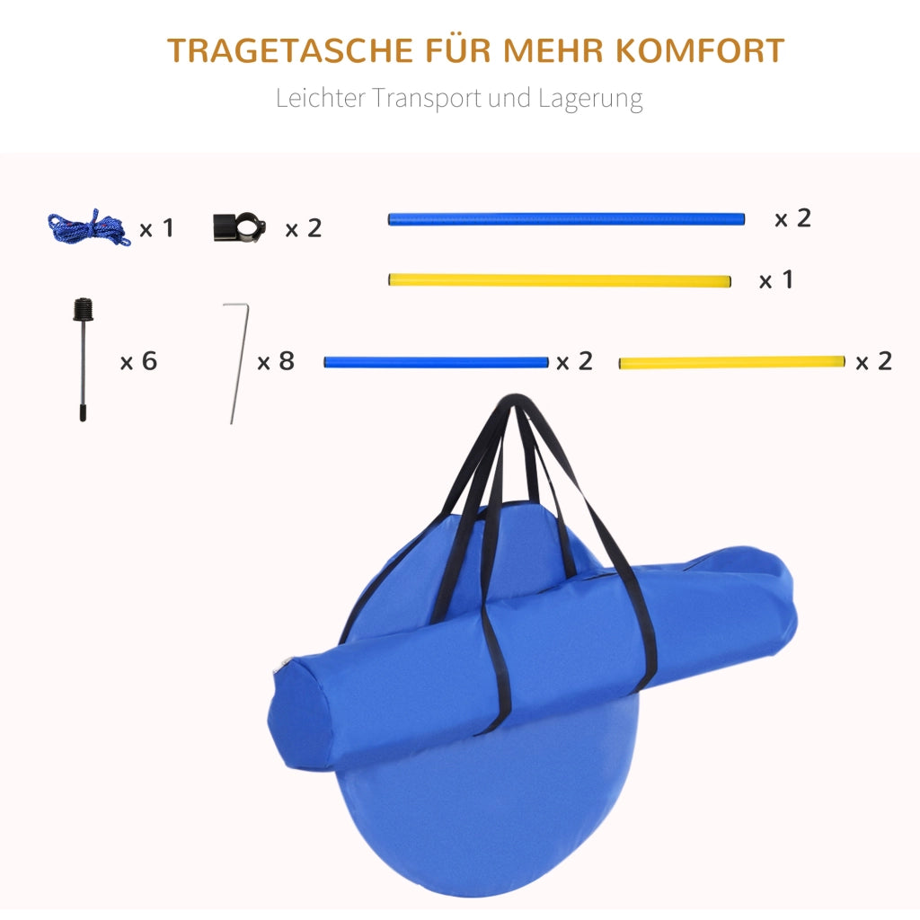 Set Agility per Cani con Tunnel e Stacchi ¨C Zephmum ¨C Blu