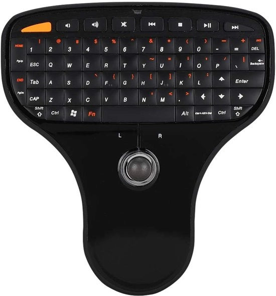 Tastiera Portatile a Tracolla con Trackball e Connessione Wireless