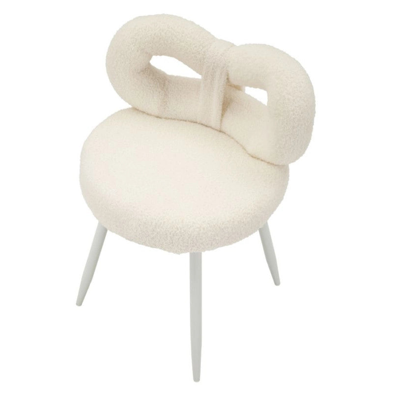Sedia Mini Ilary Bianca cm ø 40x67 (altezza Seduta cm 46)