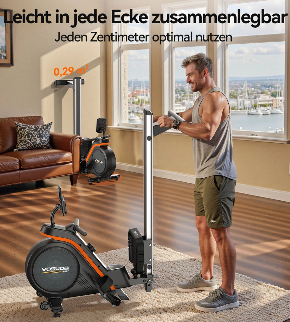 Vogatore Magnetico Silenzioso ¨C Minimal ¨C 16 Livelli APP&LCD 181kg