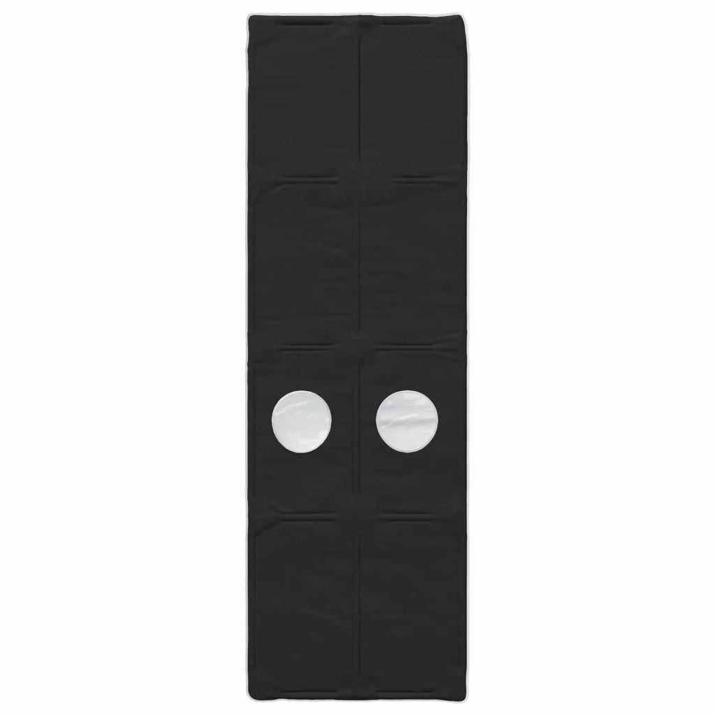 Letto con Tunnel 3 pz Bianco e Nero Legno ingegnerizzato 3423622