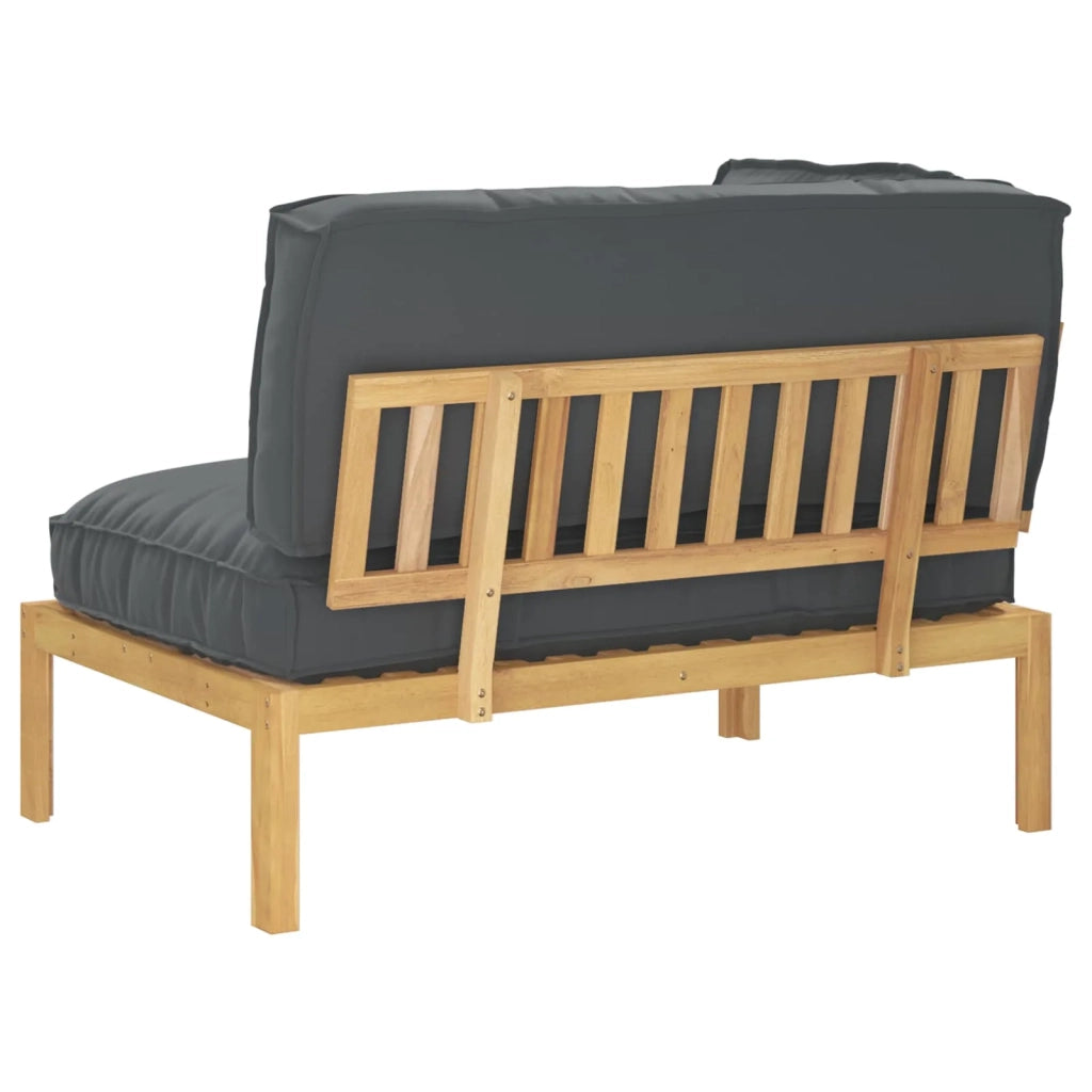 Set di divani con cuscino Antracite 133 x 92 x 69 cm 3418166