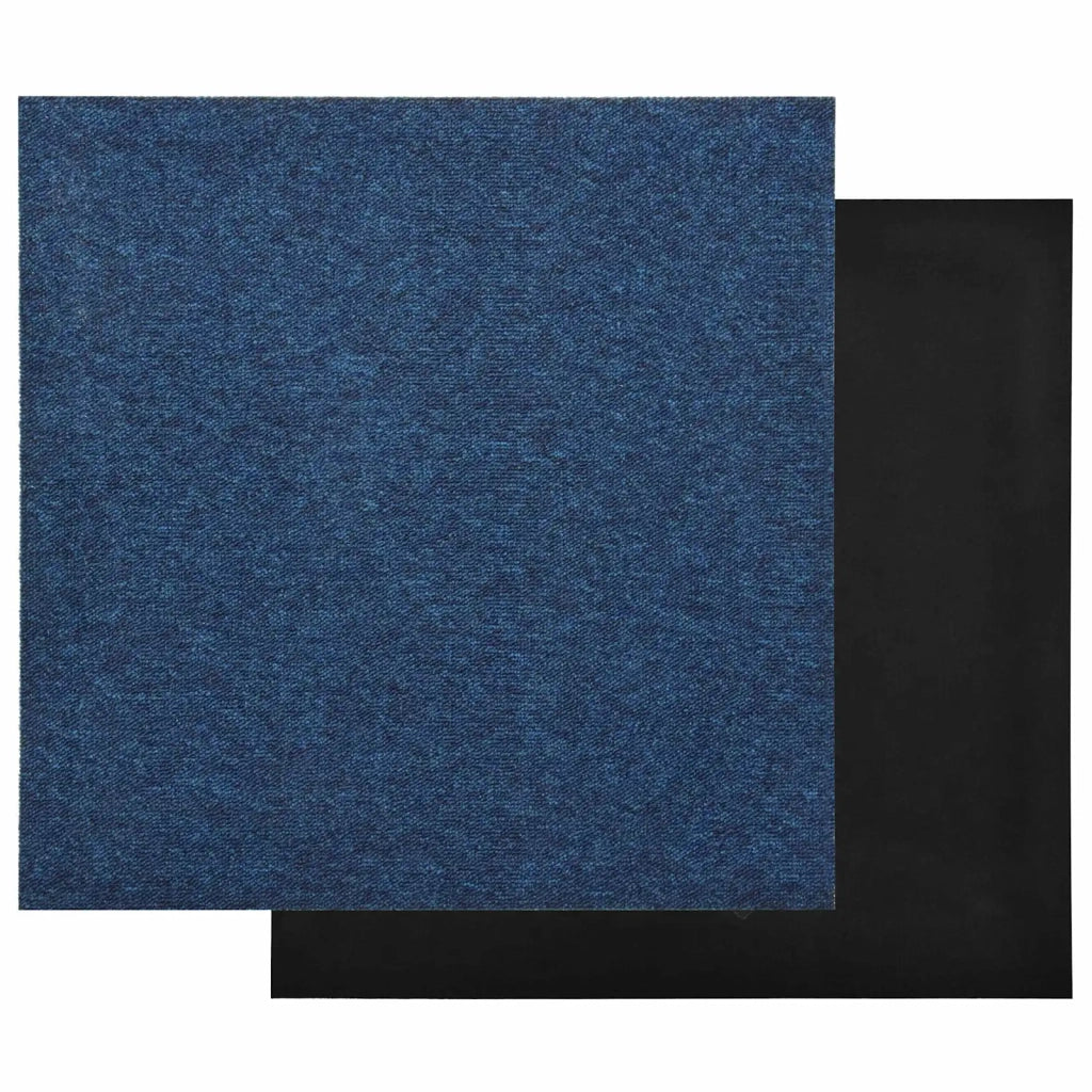 Tappeto 20 pz Blu Scuro 50 x 50 cm 100% Polipropilene