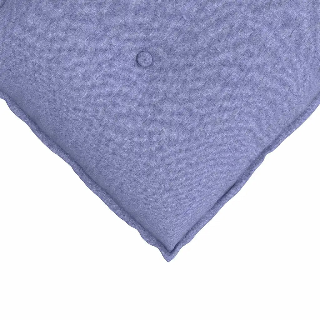 Cuscino per Schiena Blu jeans 100 x 19 x 50 cm Tessuto 42014758