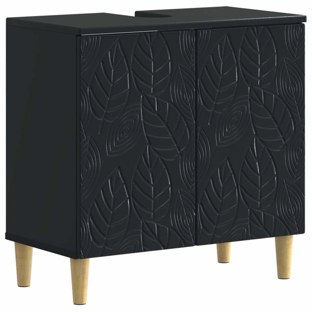 Set di Armadi da Bagno da 2 Pezzi DELFT Nero 3417622