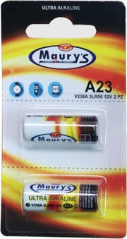 MAURY'S BATTERIE ULTRA ALKALINE 23A 2 PZ