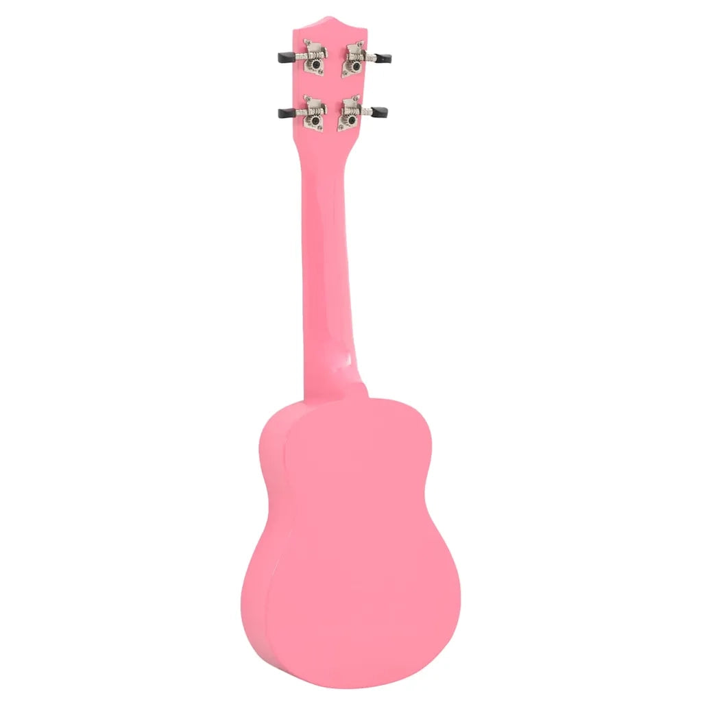Set Ukulele Soprano con Borsa per Bambini Rosa 23" CFW3442641