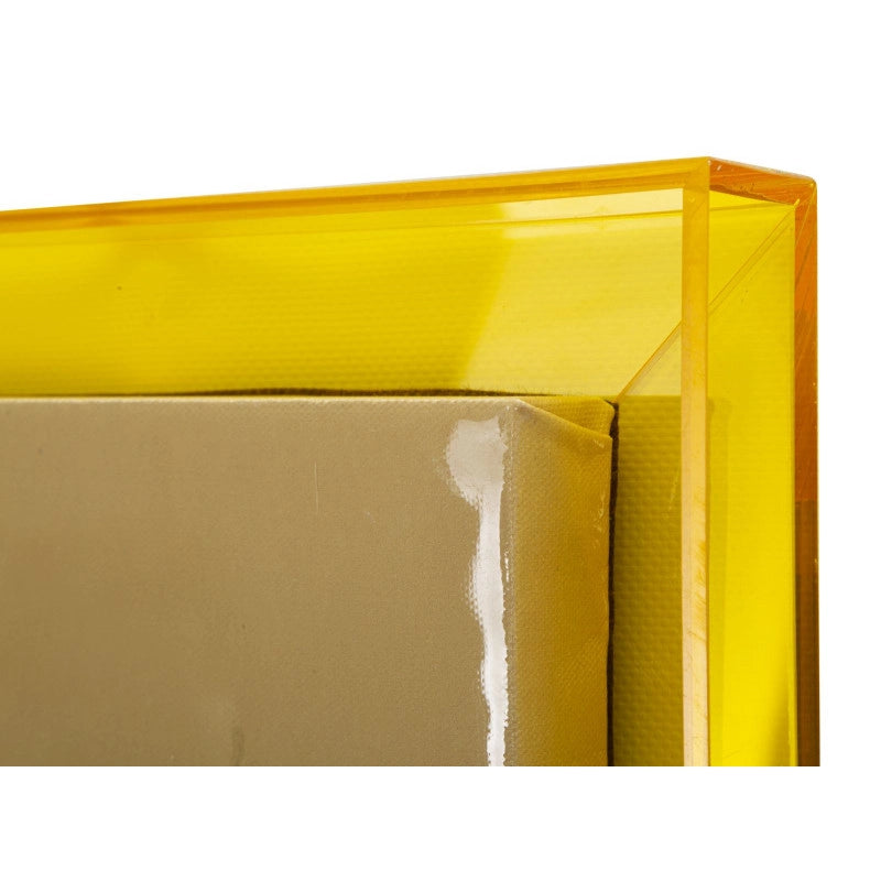 Stampa Su Tela Laccatto Acrylic Con Cornice -a- cm 60x3,3x80