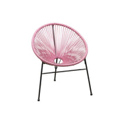 SET di DUE POLTRONE ARKI RATTAN ROSA CASACOLLECTION
