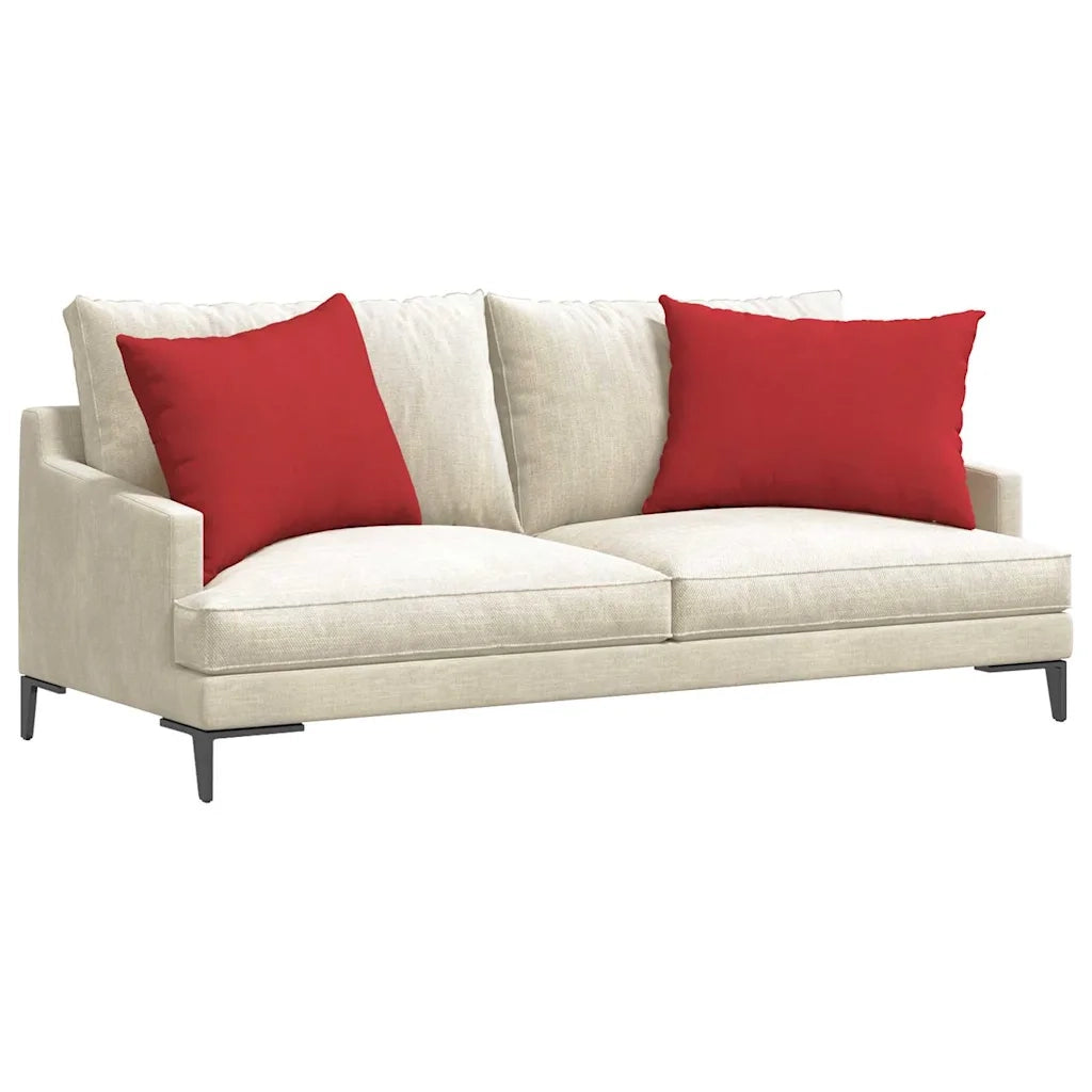Cuscini da Divano 2 pcs Rosso 70 x 50 cm Tessuto 42013751