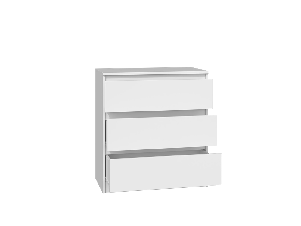 Cassettiera MALWA M3 bianco per camera e soggiorno