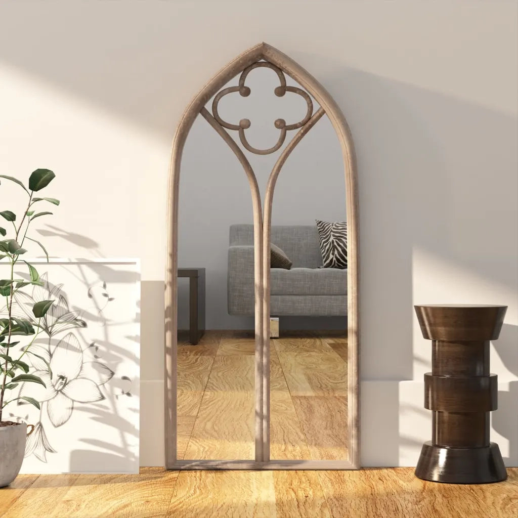 Specchio-Specchio Decorativo Sabbia 100x45 cm Ferro per Uso Interno