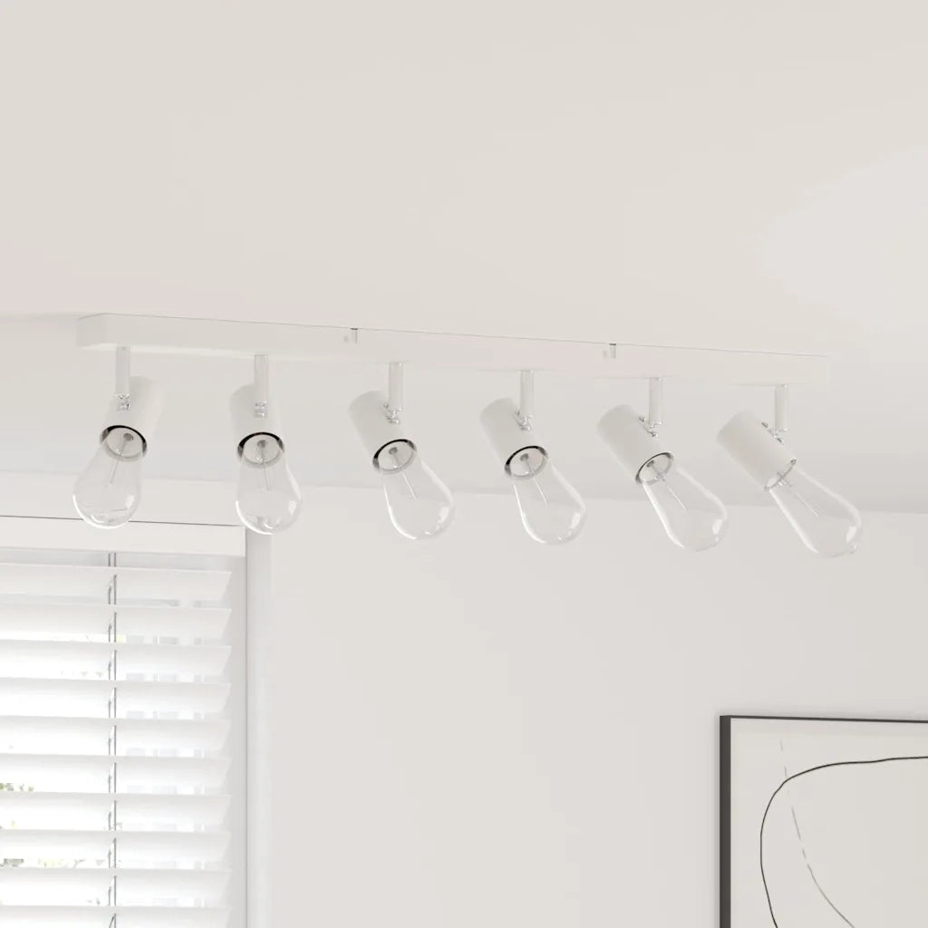 Faretto da soffitto Bianco 73 x 6,5 x 11,5 cm Metallo 4108189