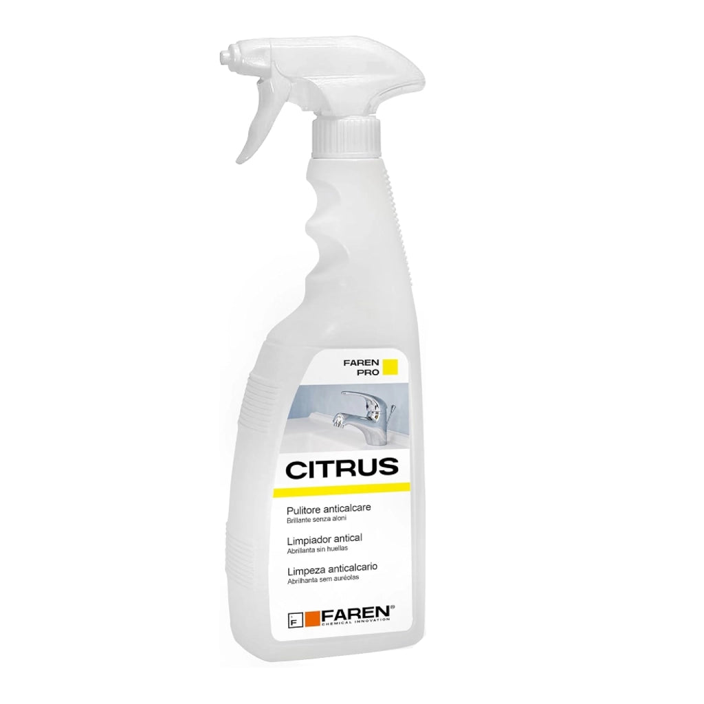 CITRUS acido citrico pulitore anticalcare rubinetti docce lucidante e detergente
