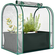 Mini Serra Portatile con Borsa per Piante ¨C Xylo ¨C 68x50x70 cm Verde