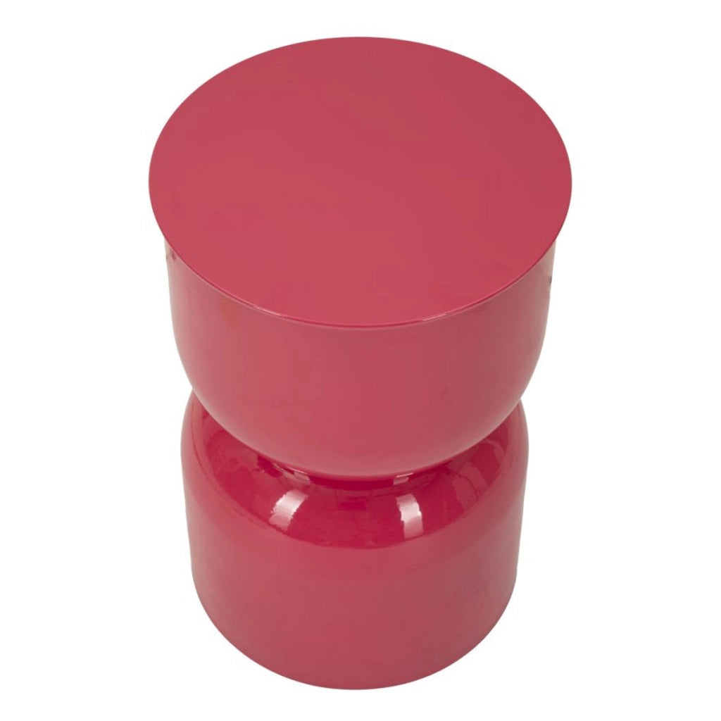 Tavolino VKH1080, Rosa, Metallo, 31x31x46 cm
