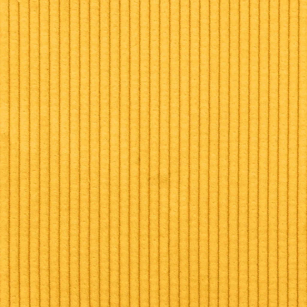 Divano Sedia-Poltrona-Sofa Relax Giallo Chiaro 60 cm in Tessuto di Velluto a Coste