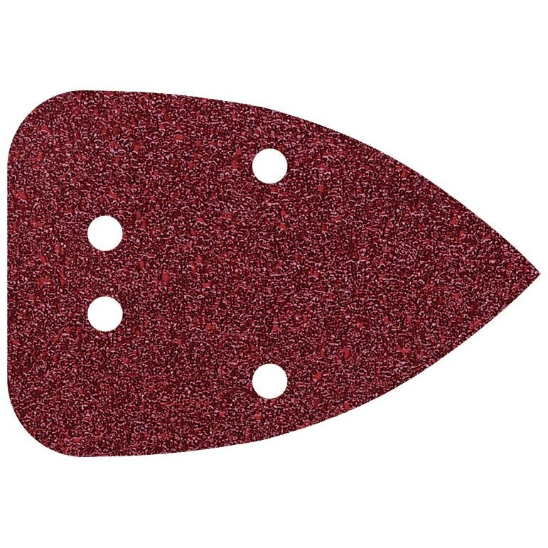 10 FOGLI ABRASIVI VELCRATI GR.80-120-240 96X136MM