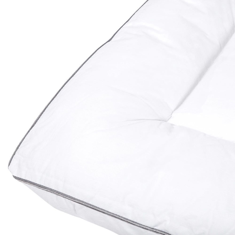 Piumino cotone poliestere imbottitura 155 x 200 cm per chi soffre di allergie