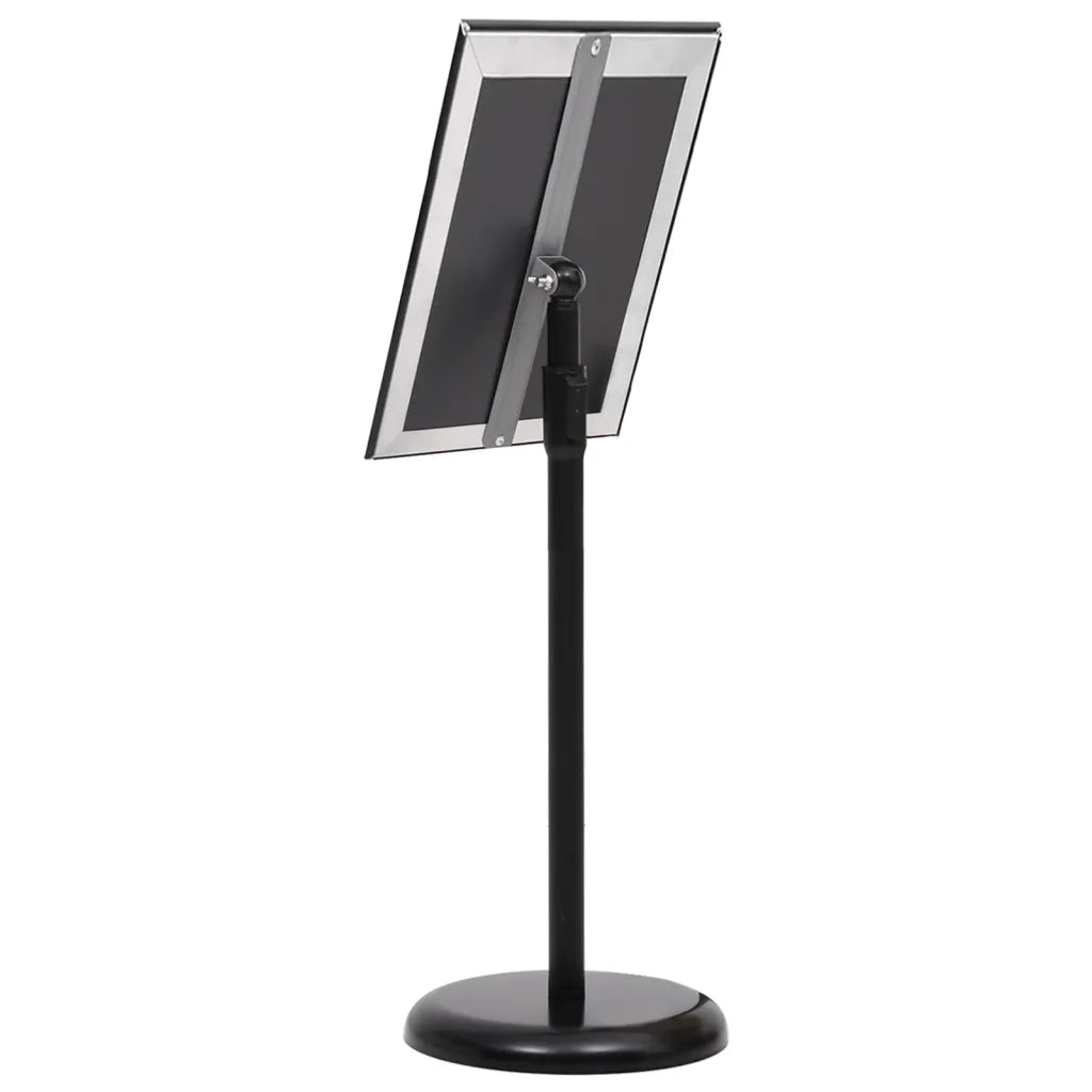 Piedistallo per Poster A3 Nero in Lega di Alluminio cod mxl 58880