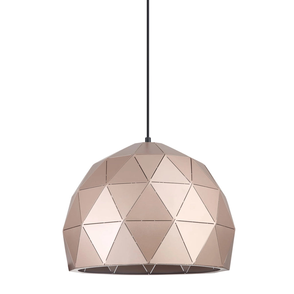 Lampada a sospensione Italux Harley oro Ø36 E27 dimmerabile