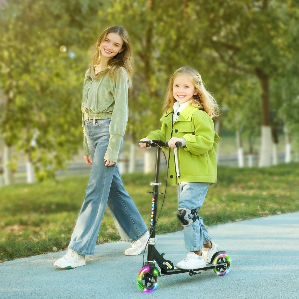 Monopattino per Bambini ¨C Minimal ¨C Nero, Metallo, Folding