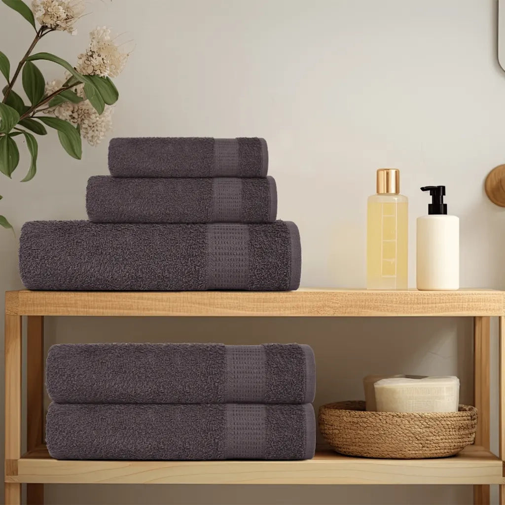 vidaXL Asciugamani per Sauna 10 pz 80x200 cm 360 g/m² 100% Cotone