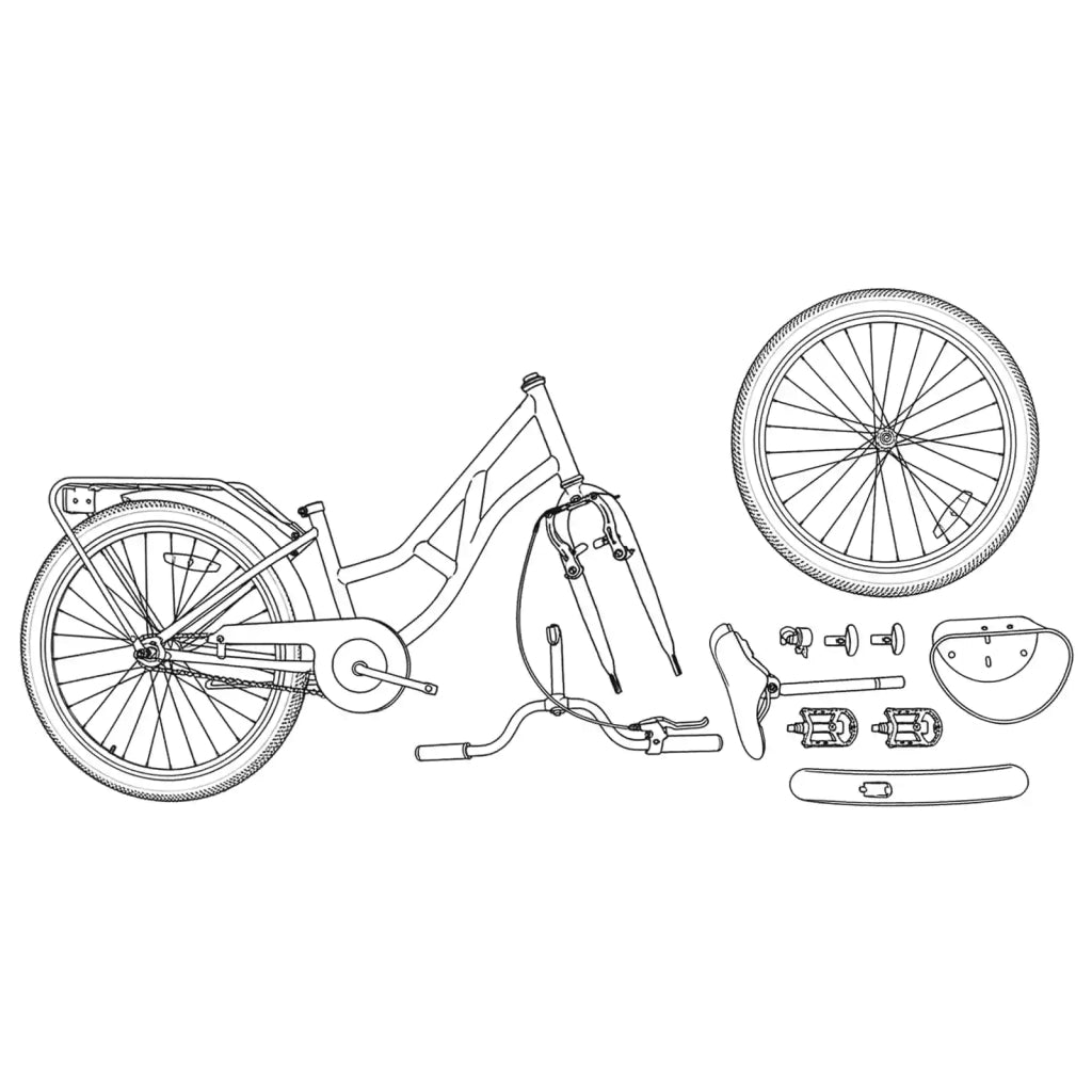 Bicicletta per Bambini | Bici per bambini 20 Pollici