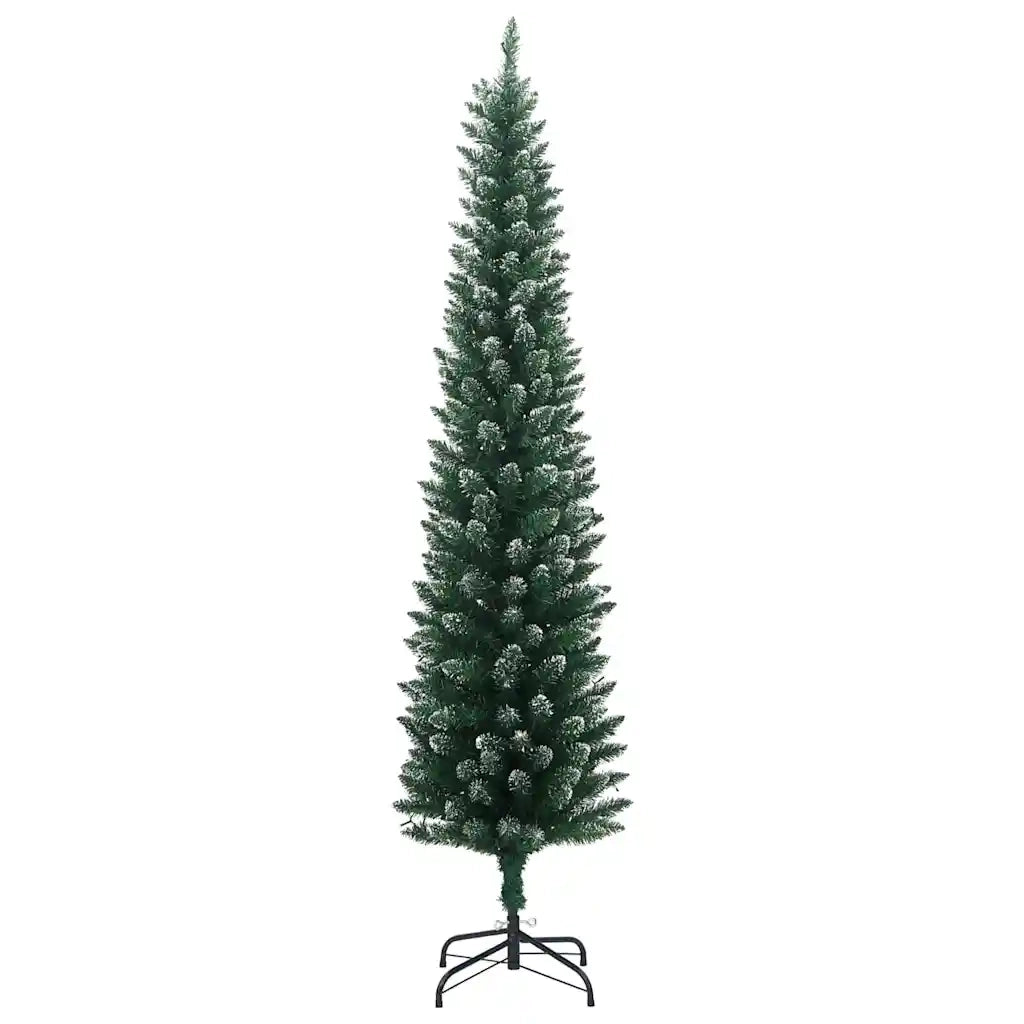 Albero di Natale Artificiale Sottile con 300 LED 210 cm 3315761