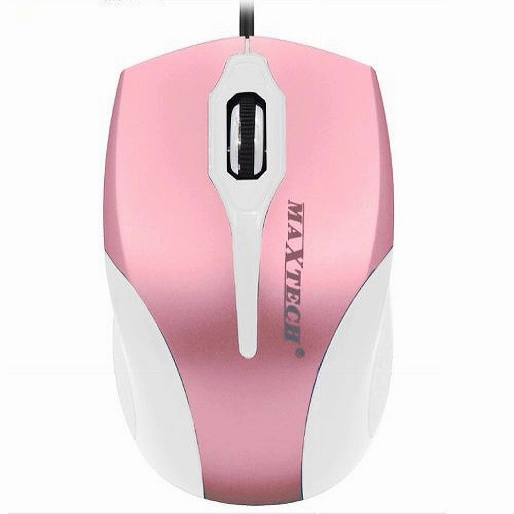 Trade Shop - Mouse Con Cavo Usb Ottico Mini Con Filo Per Computer Pc Portatile Notebook Maxtech M-z008 -