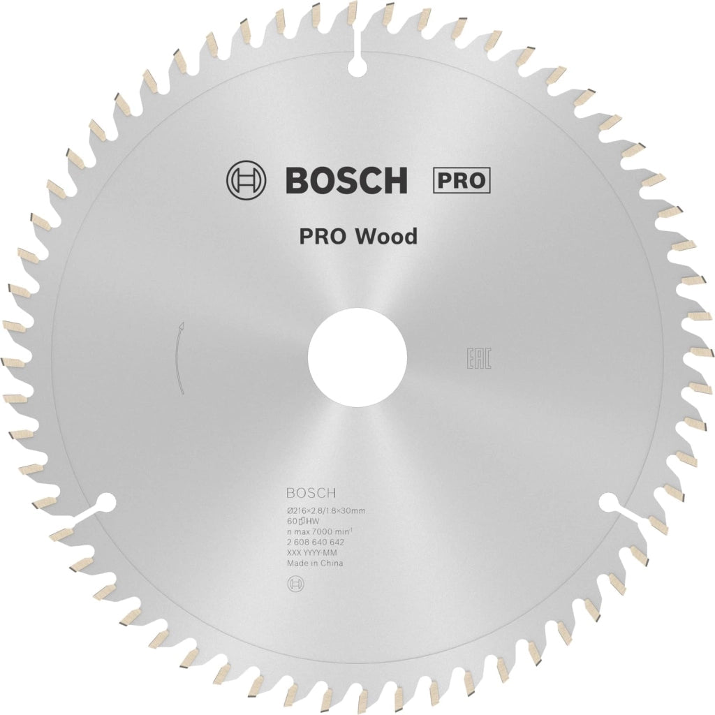 Bosch 2 608 640 644 Optiline Lama per Seghe, 60 denti