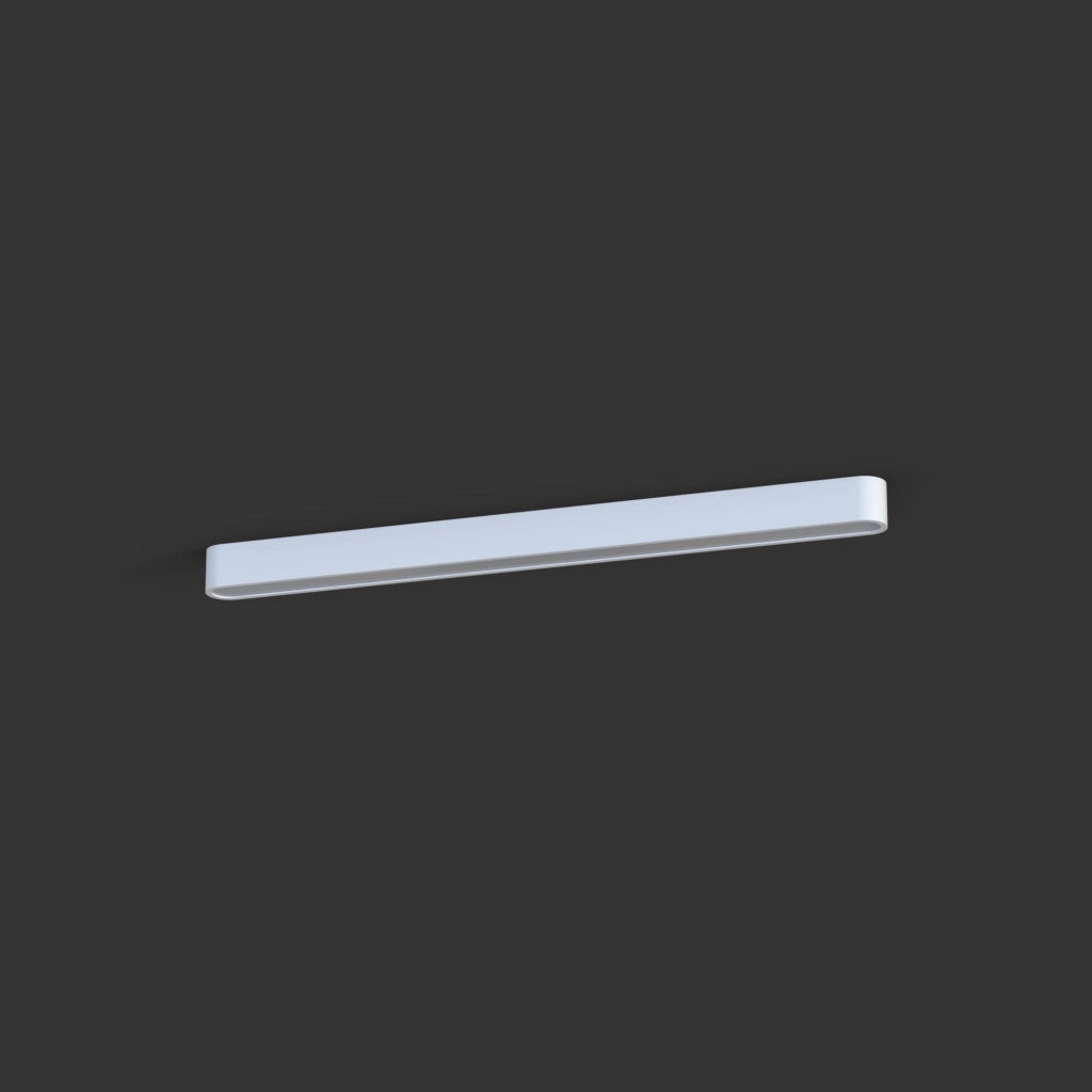 Nowodvorski SOFT plafoniera LED T8 bianca 95 cm alluminio