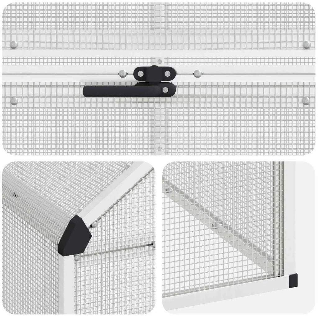 Gabbia per uccelli Argento 181,5 x 110,5 x 173,5 cm CFW4999976