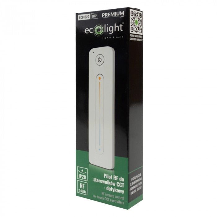 Telecomando RF touch CCT per strisce LED R12 bianco
