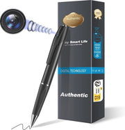 Penna di Sicurezza 1080P per Spionaggio - Mini Camera Body per Uso Interno ed Esterno