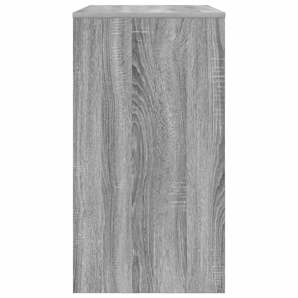 Scrivania Grigio Sonoma 77.5 x 43 x 79 cm Legno multistrato 869519
