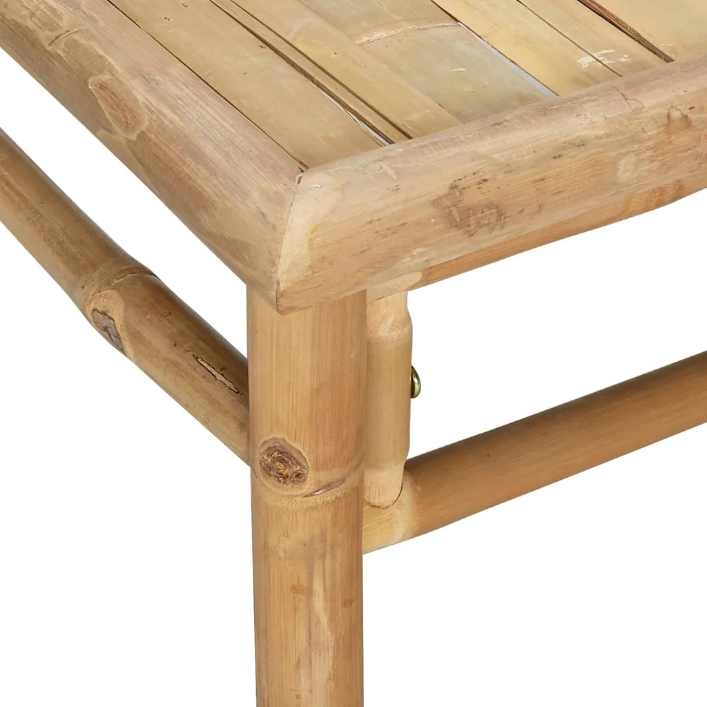 Set Salotto da Giardino 3pz con Cuscini Verdi Bambù 362290