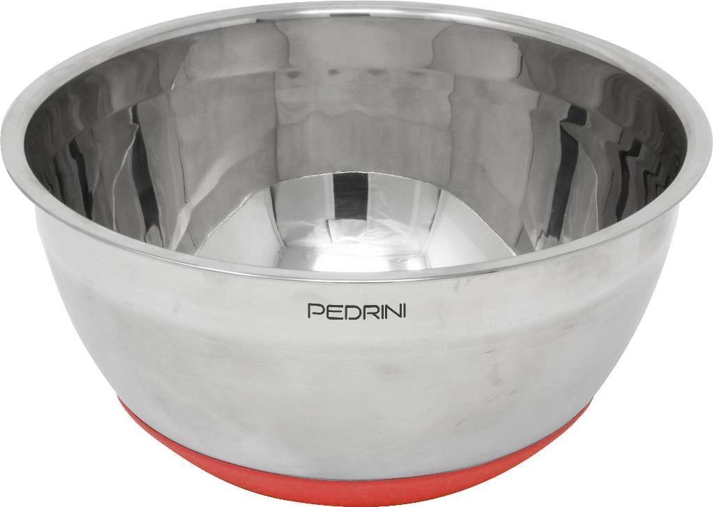 Insalatiera - ciotola inox e silicone 24 cm pedrini