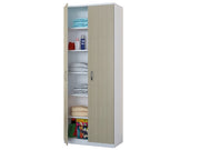ARMADIO TUTTOPIANI BIANCO/OLMO -75 18 20
