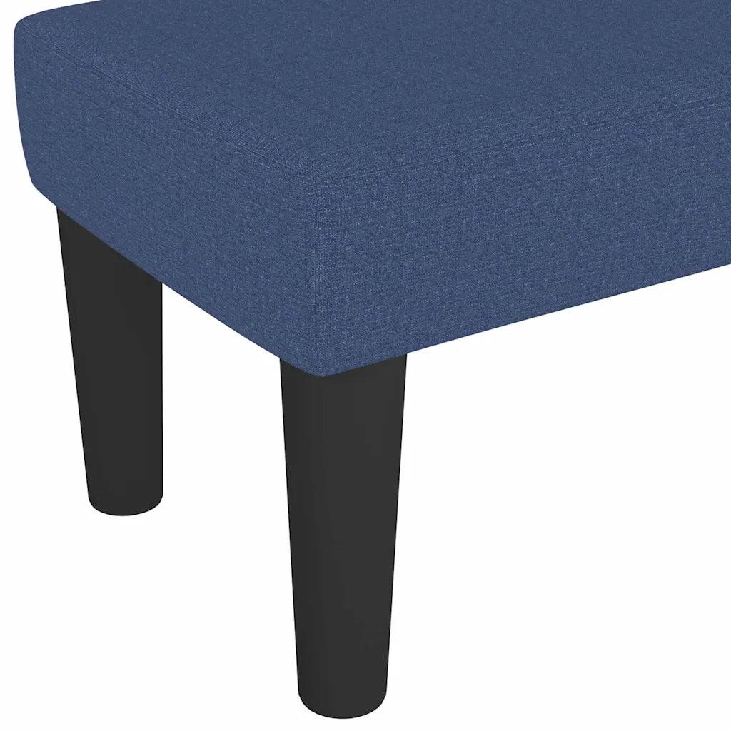 Panca Blu 70x30x30 cm in Tessuto CFW1166449