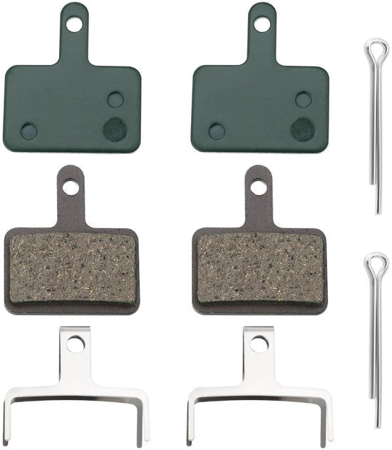 Bicicletta - Freni a Disco 2 Pezzi - Compatibile con Shimano B01S/B05S - Compatibile con Tektro E10.11 - Materiale Duraturo/Metallino Ceramico - Dimensioni 31x35,2mm - Freni a Disco