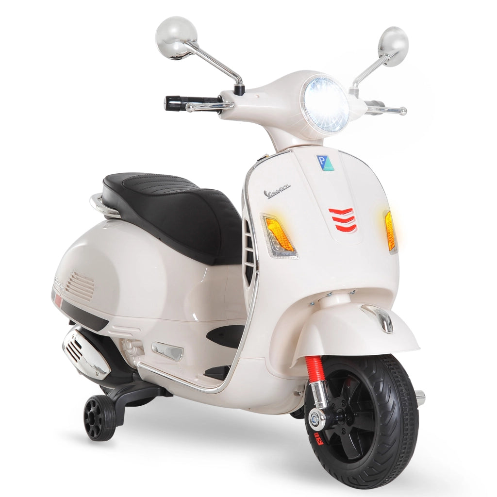 Moto Elettrica per Bambini 3-6 Anni ¨C zephmum ¨C Bianco