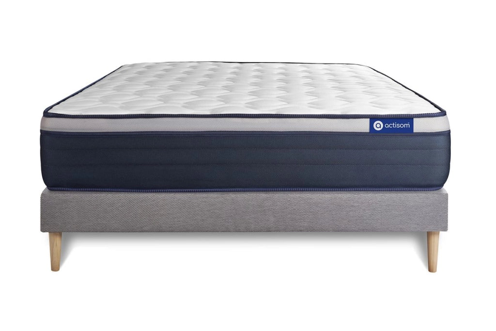 Kit rete e materasso Actiflex max 130x200cm - Spessore : 26cm - Molle insacchettate e memory foam - rigido