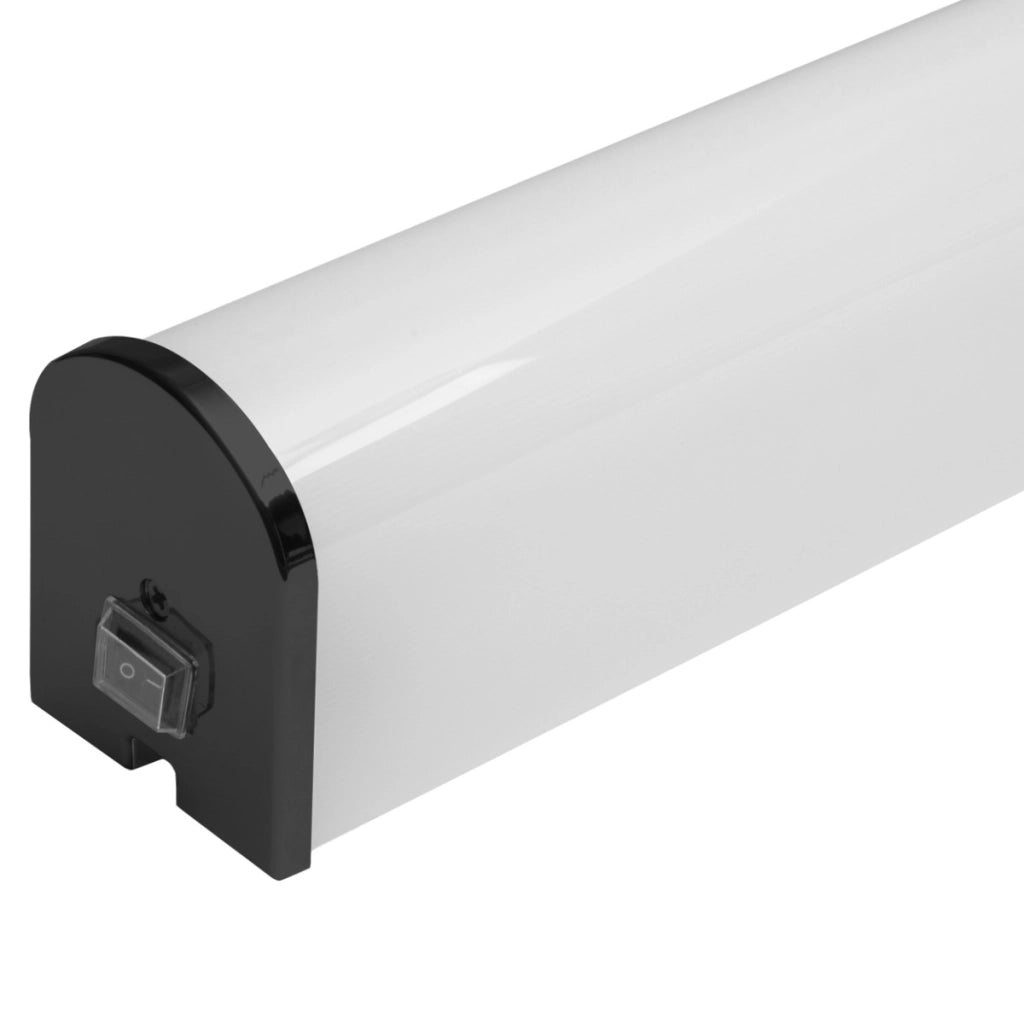 Applique bagno specchio LED 15W 4000K 60cm IP44 nera