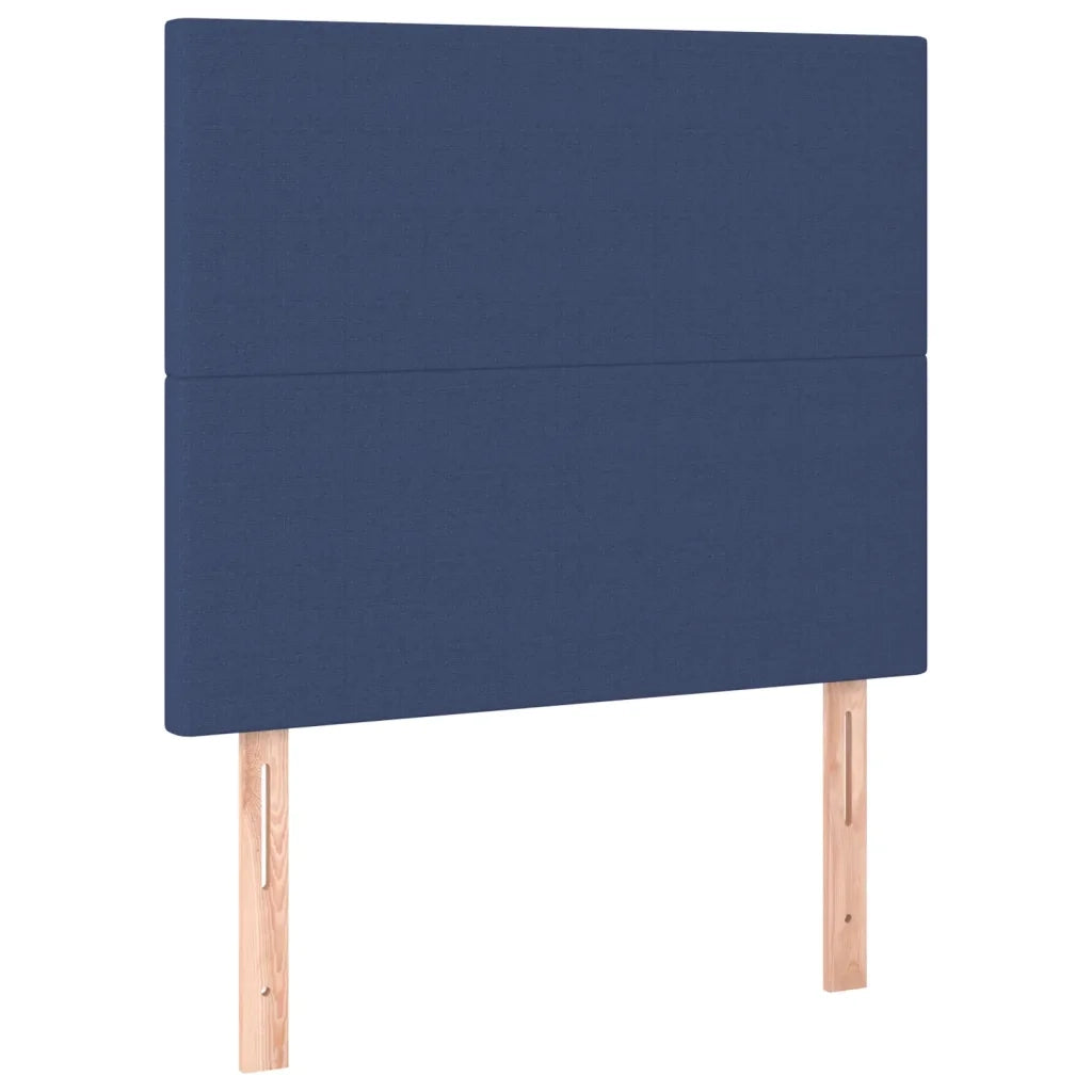 Giroletto a Molle con Materasso Blu 120x200 cm in Tessuto 3136427