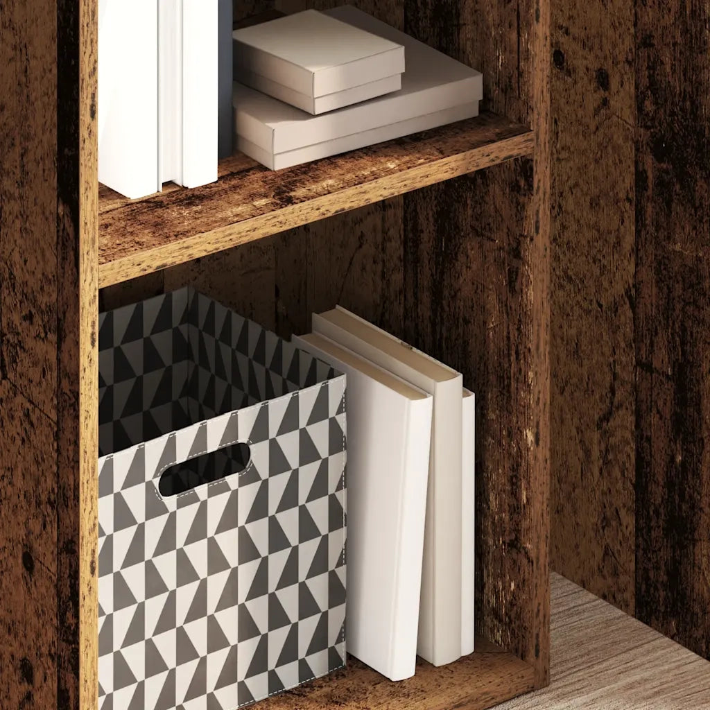 Libreria Legno Antico 40x30x152 cm in Legno Multistrato 857883