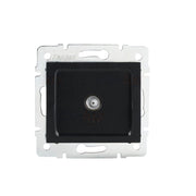 Presa antenna tipo F LOGI nero opaco Kanlux