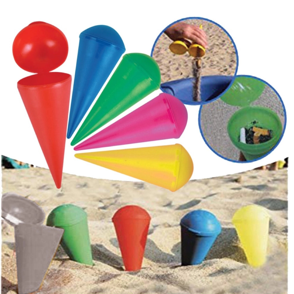 MAURY'S POSACENERE DA SPIAGGIA A CONO 16 CM