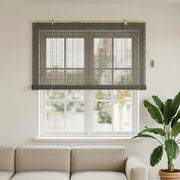 Tenda a rullo Grigio 130 x 160 cm Bambù 42039730